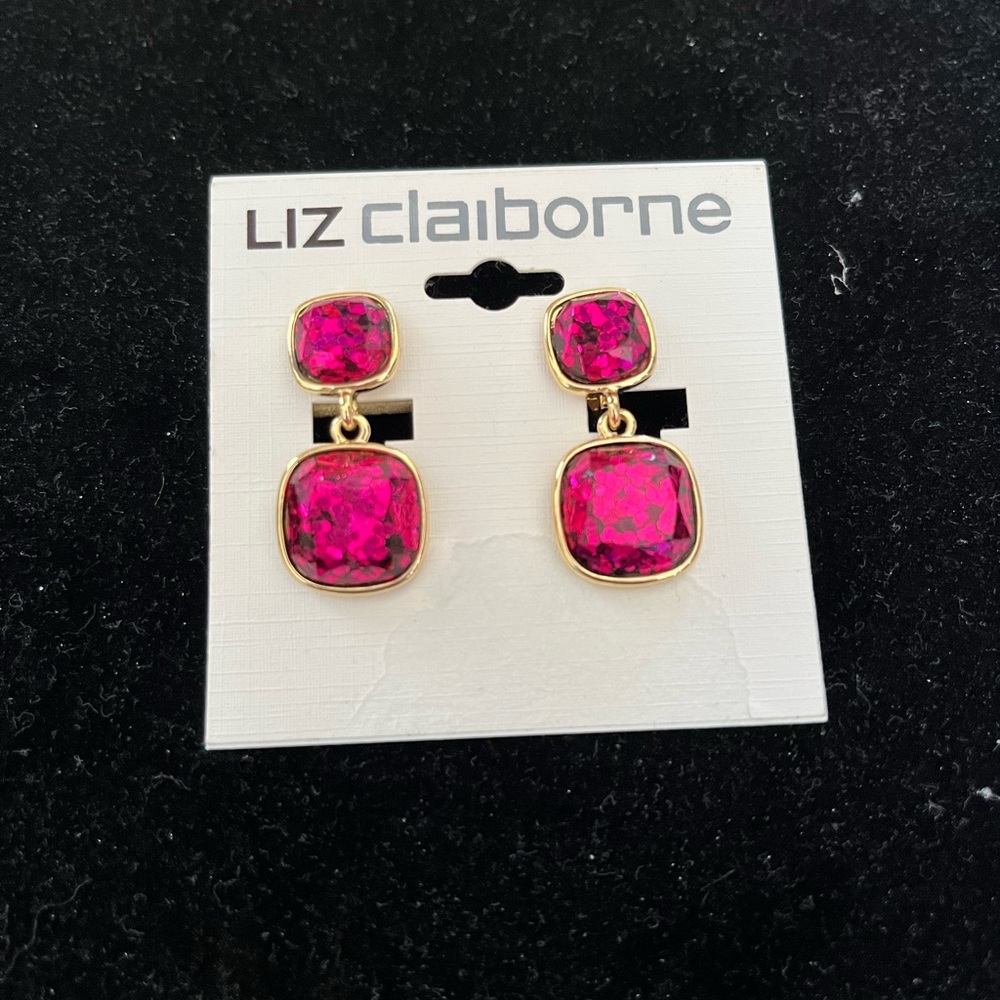 Liz Claiborne Clip On Drop Earring’s